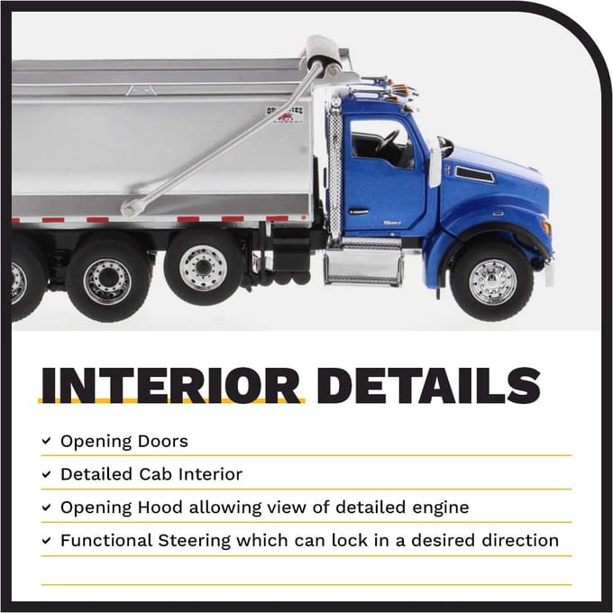 Kenworth T880S  Dumptruck - 1:50 - Diecast Masters
