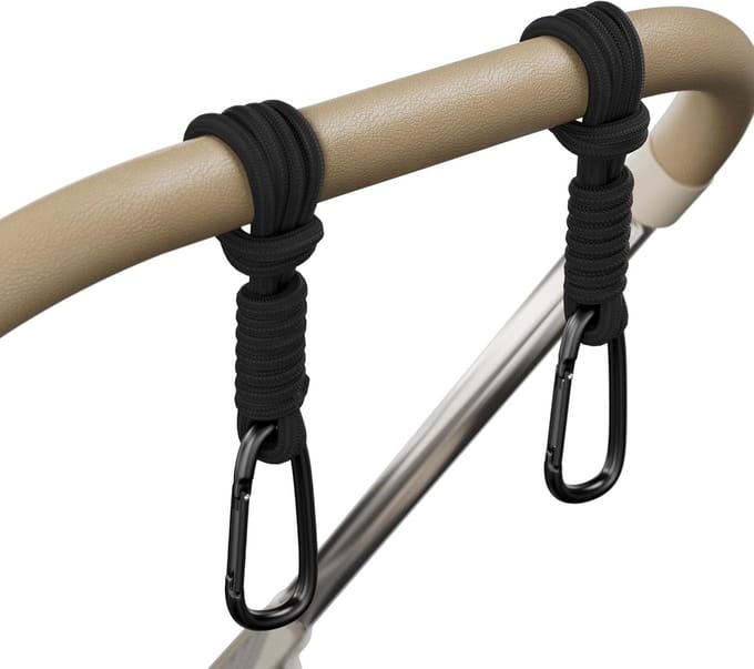 Solidchoice - Universele Pushchair Hooks voor Tassen (4 Stuks)