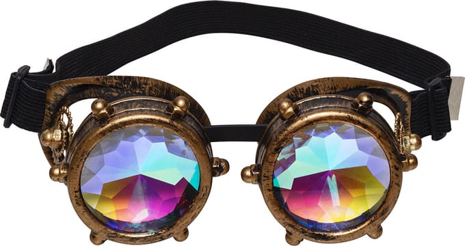 Boland - Partybril Spacepunk - Volwassenen - Steampunk, Sciencefiction - Steampunk- Sciencefiction