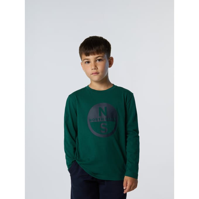 North Sails T-shirt Lange mouwen met maxi-logo