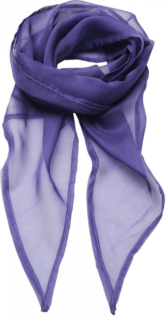 Premier Ladies Chiffon Scarf PR740 - purple - One size