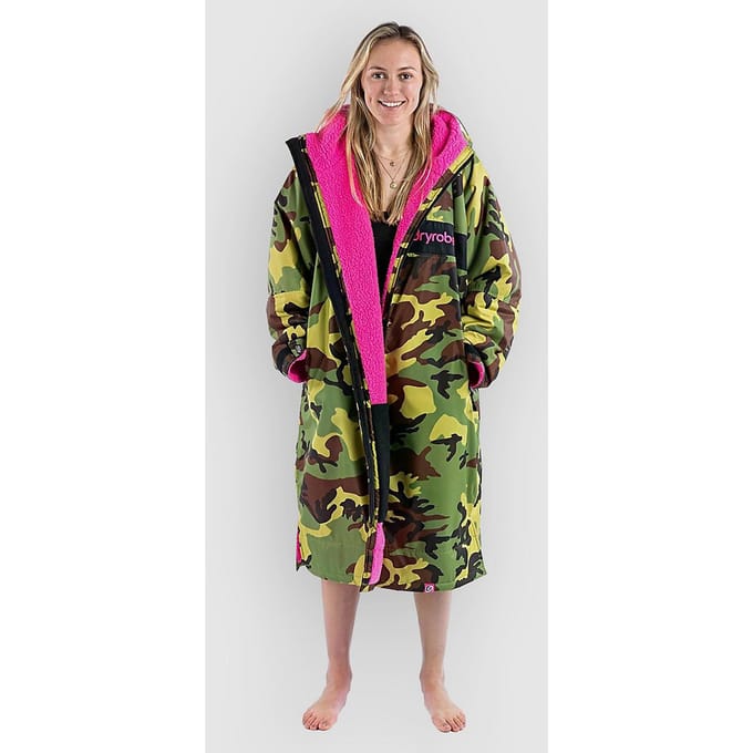 Dryrobe Advance Long Sleeve Surf Poncho camouflage