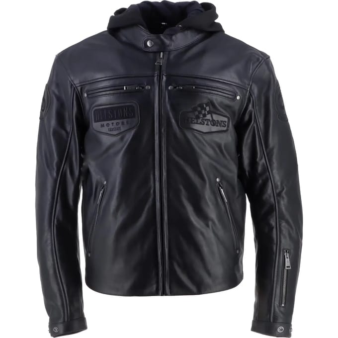 Motor leren jas Helstons Rival
