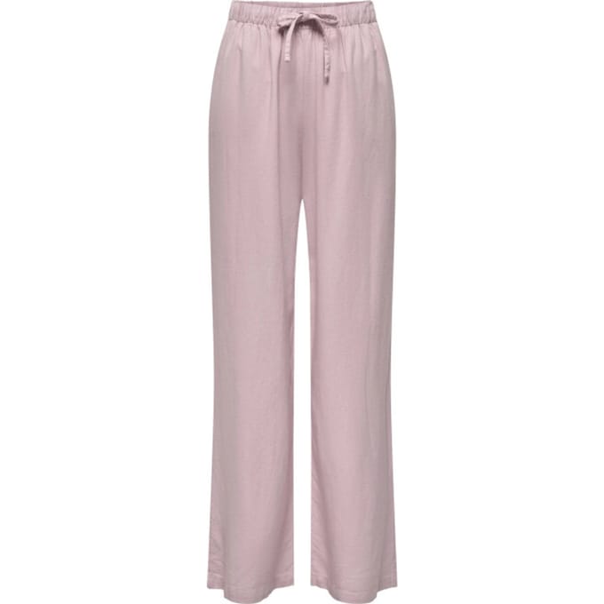 Only Onlgoa mw linen bl pull-up pant cc pnt burnished l