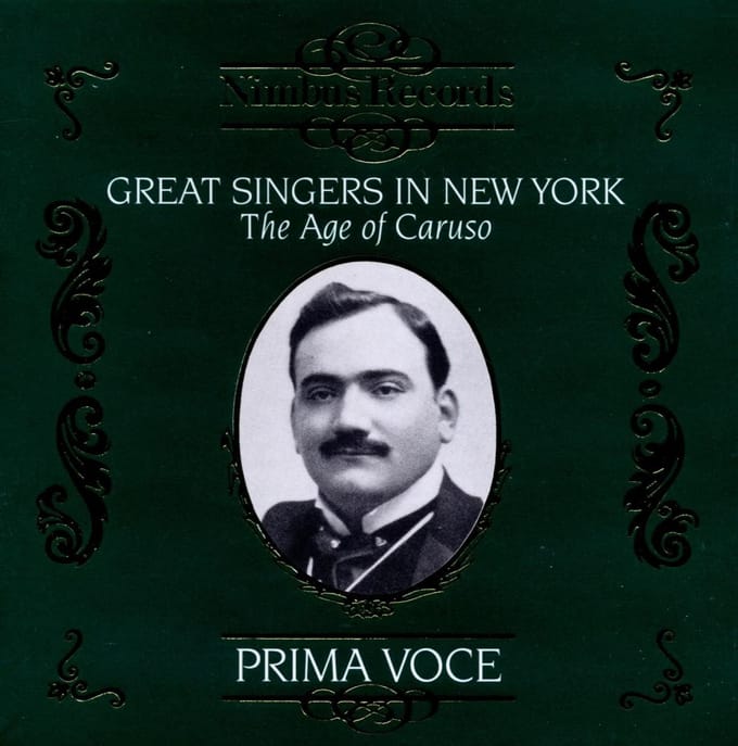 Various Artists - Great Singers In New York - The Age Of Caruso (CD)