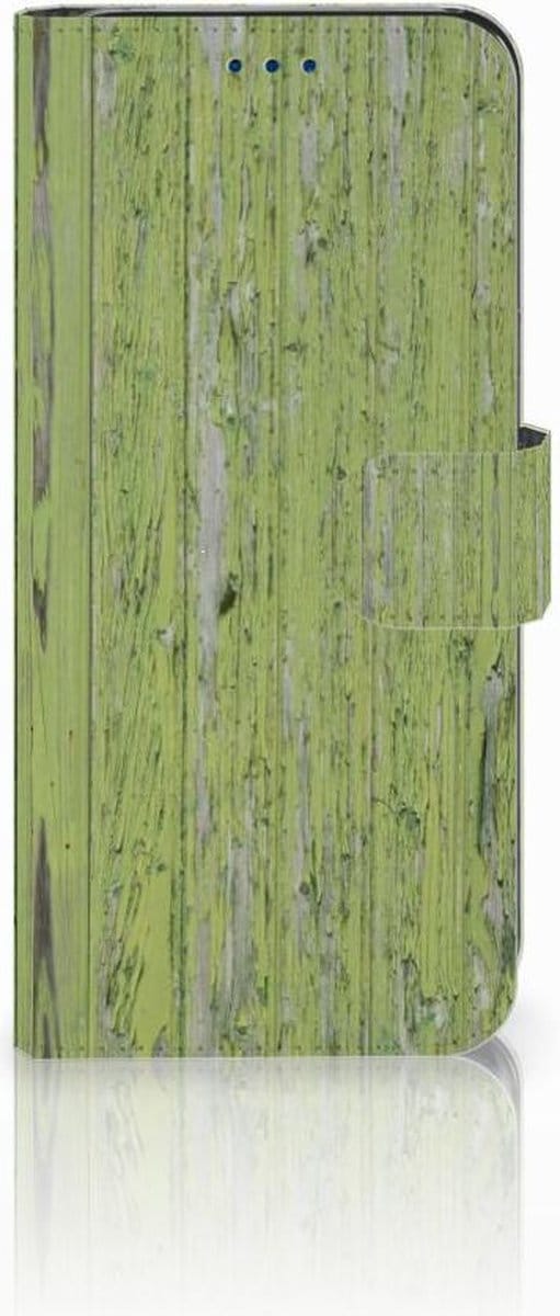Samsung Galaxy S8 Book Style Case Green Wood