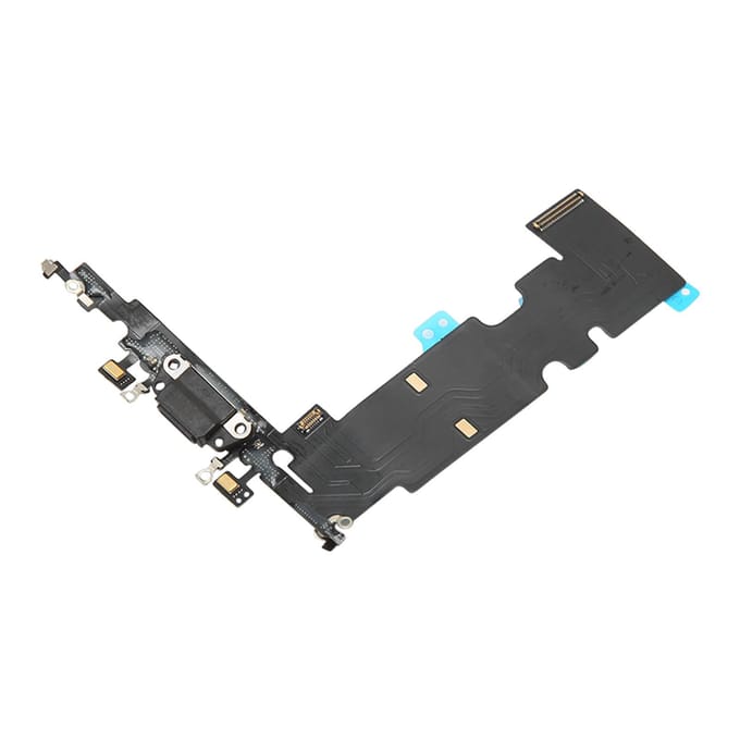 Câble Flex de Charge USB Connecteur de Port de Charge de Téléphone Câble Flex de Remplacement pour IPhone 8 PlusNoir noir