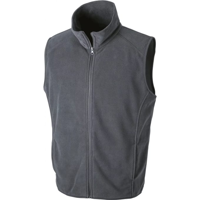 Result Micro fleece gilet R116X - Charcoal - L