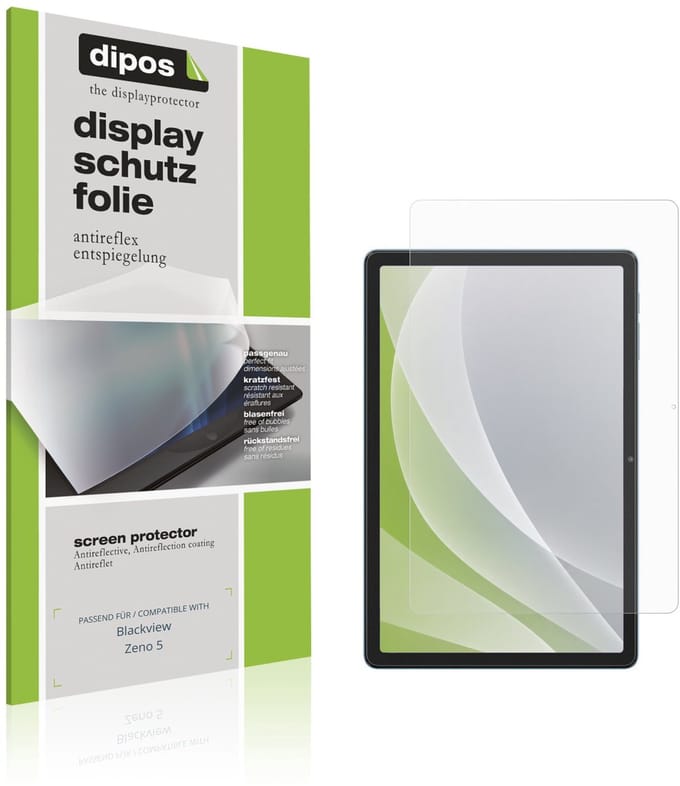 dipos – 2x Matte Beschermfolie geschikt voor Blackview Zeno 5 | Krasbestendige & antireflecterende Screenprotector Ultra-Thin