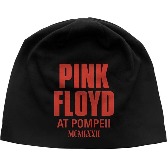 Pink Floyd Live In Pompeii Unisex Beanie - zwart - Standard