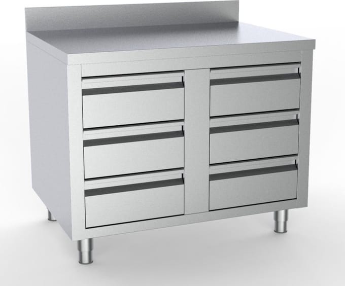 700 WERKTAFEL MET 6 LADEN RAND 1000 | 7333.0286