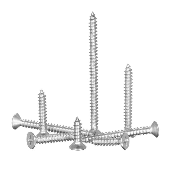A2 DIN7982 #6 304 3.5mm Roestvrijstalen Schroef Verzonken Zelfborend Hout 3.5mmx10mm