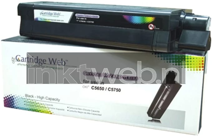 Huismerk Oki C5650 / C5750 zwart (Huismerk (compatible))