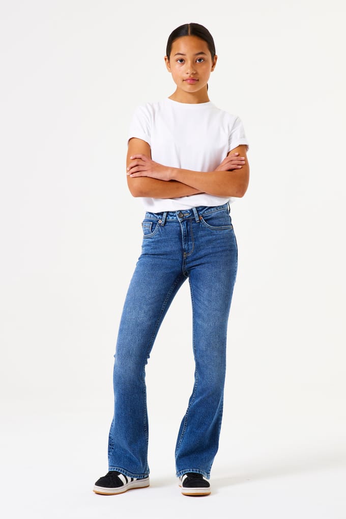 Bootcut jeans in 5-pocketmodel, model 'Rianna'
