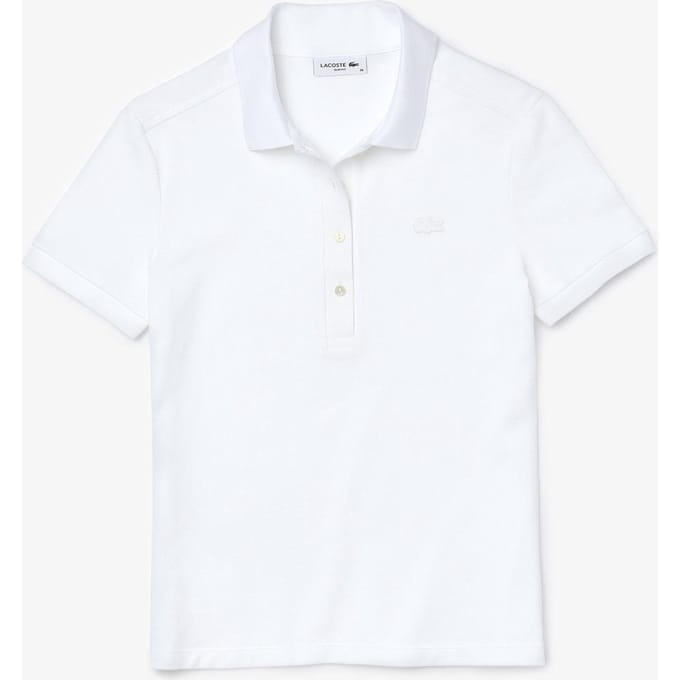 Lacoste - Maat 38 - Dames Poloshirt - White