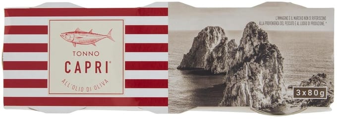 Capri Tonno in Olijfolie - Tonijn