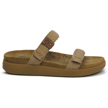 Slippers Satorisan SUNKACHINA KAE LINEN KHAKI