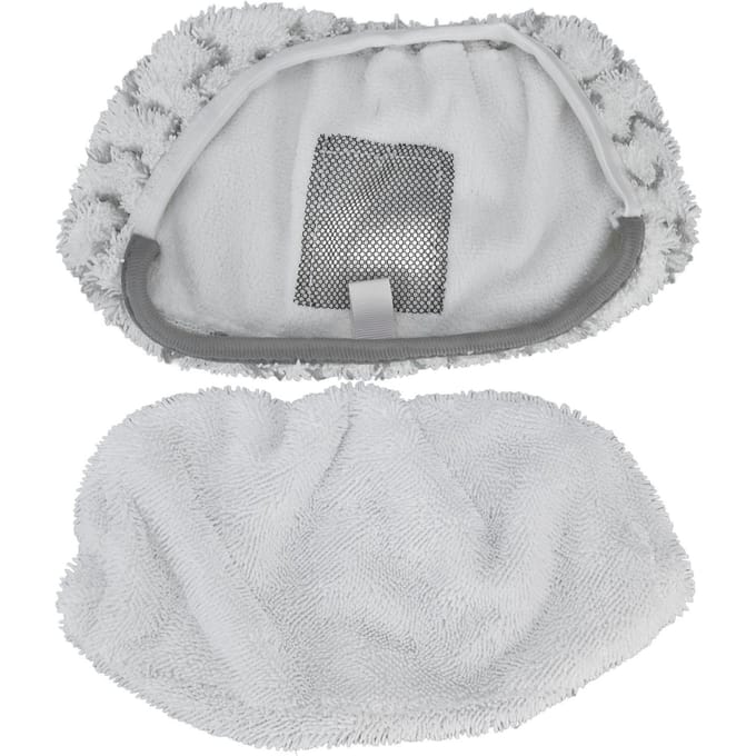 2 Pièces Tampon Mop Microfibre Moyen avec Forte Absorption d'Eau Adapté pour Bissell 1132 1252 gray