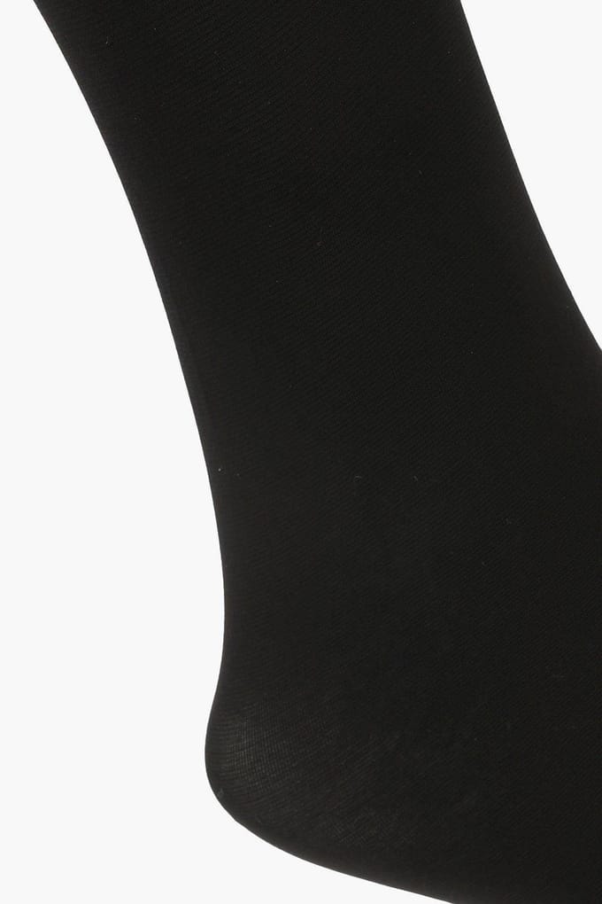 boohoo Dames 100 Denier Shaper Panty's | Black