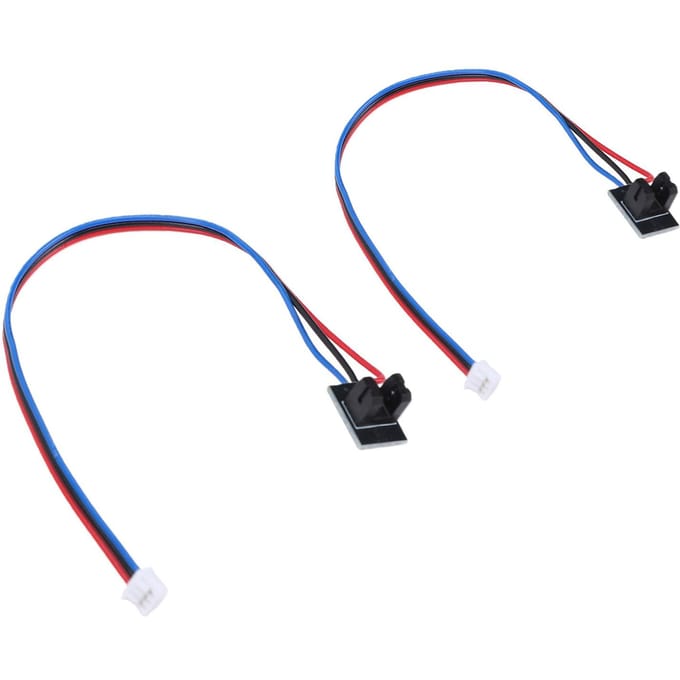 2 Stuks Filament Detectie Sensor Vervanging voor S1 S1 Combo S1C Serie 3D Printers Filament Breuk Opraak Sensor black