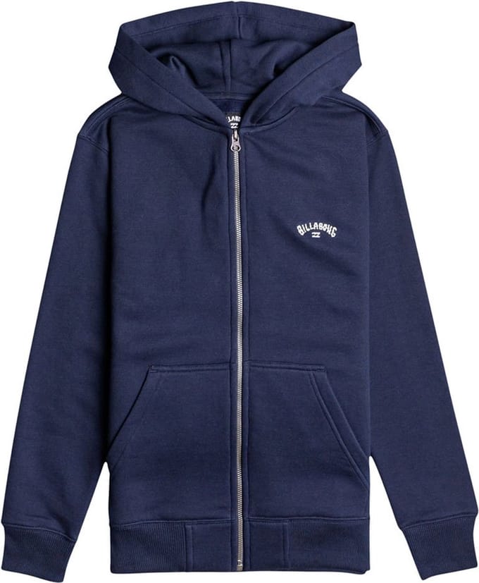Billabong Arch Sweatshirt Met Rits Blauw 12 Years Jongen