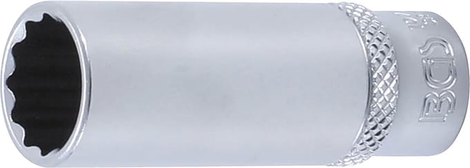 BGS Dopsleuteldop twaalfkant, diep - 1/4 - 13 mm