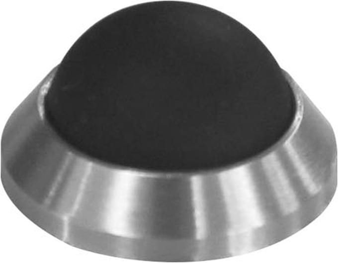 Intersteel Deurstop bol ø20mm wandmontage rvs geborsteld