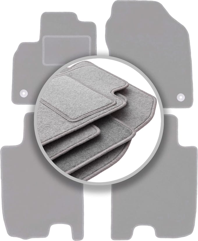 Grijze automatten voor: Honda Jazz III hatchback (2011-2014)