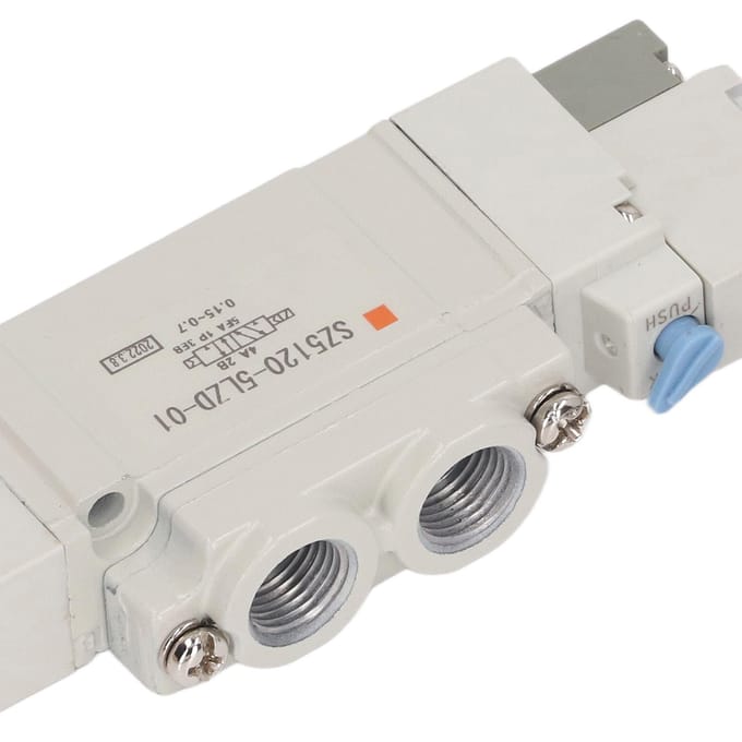 Pneumatische Solenoïdeklep SMC Type 2 Posities 5 Weg Hoge Nauwkeurigheid Aluminiumlegering Solenoïdeklep