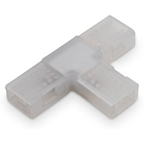HOFTRONIC LED Strip koppelstukken V2 - T-vorm - 10 stuks - Flex60/120-serie - 2 jaar garantie