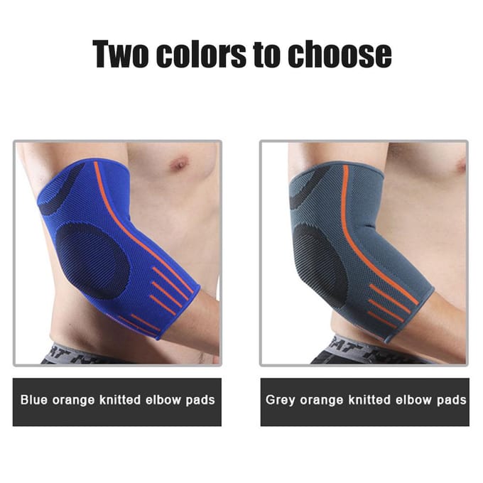 1 Stuks Elleboogbrace Compressie Elleboog Ondersteuning Mouw Voor Tennis Elleboog Brace Strap Gym Elleboog Protector M