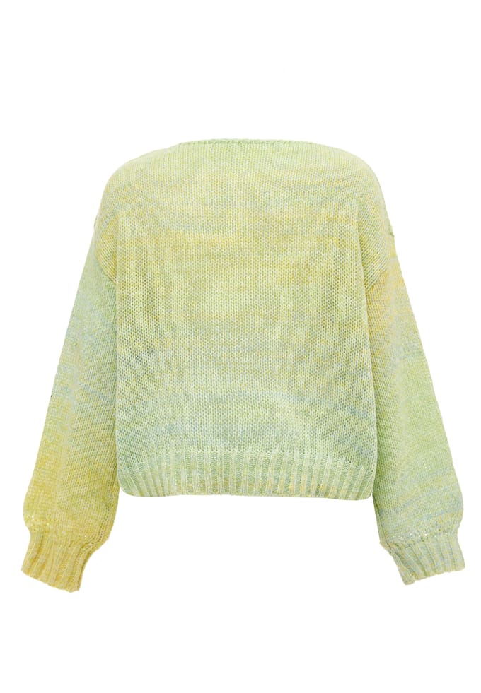 Mymo Jumper Dames LIME MUNT
