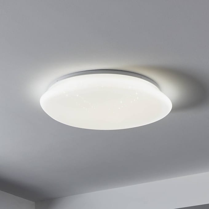 EGLO connect.z Sileras-Z Smart Plafondlamp - Ø 60 cm - Wit - Instelbaar RGB & wit licht - Dimbaar - Zigbee