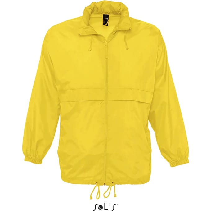 SOL'S Unisex Windbreaker Surf Jacket L889 - Gold - L