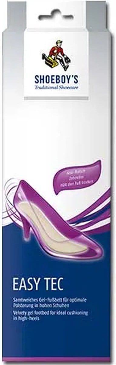 Shoeboy's Gel Easy Tec - 3/4 lange gel inlegzool - Maat 36-37