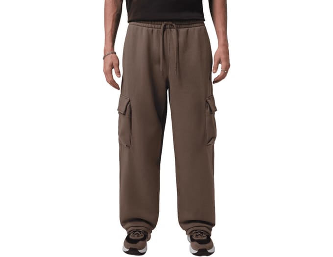 Jordan Brooklyn Fleece Oversized Vracht Bruin K274