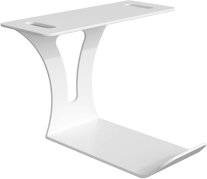 Arozzi Koptelefoon Houder Onder Bureau - Schroefmontage - Wit