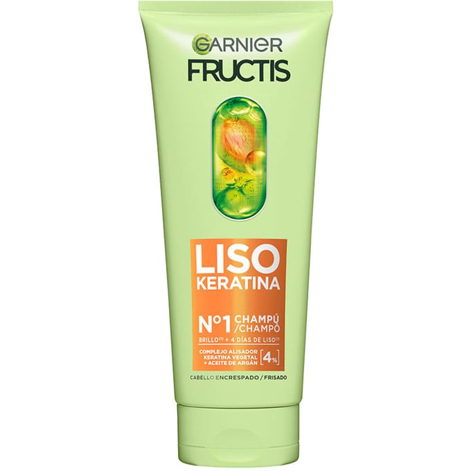 Fructis Nº1 Gladmakende Keratine Shampoo 200 ml