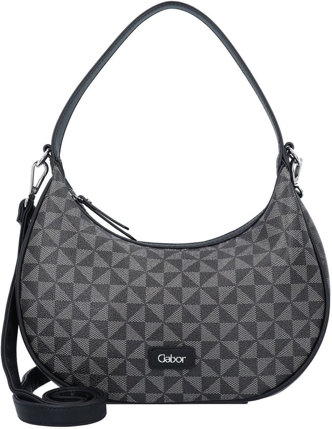 Gabor Schoudertas Barina Banana Bag Mixed Black Zwart