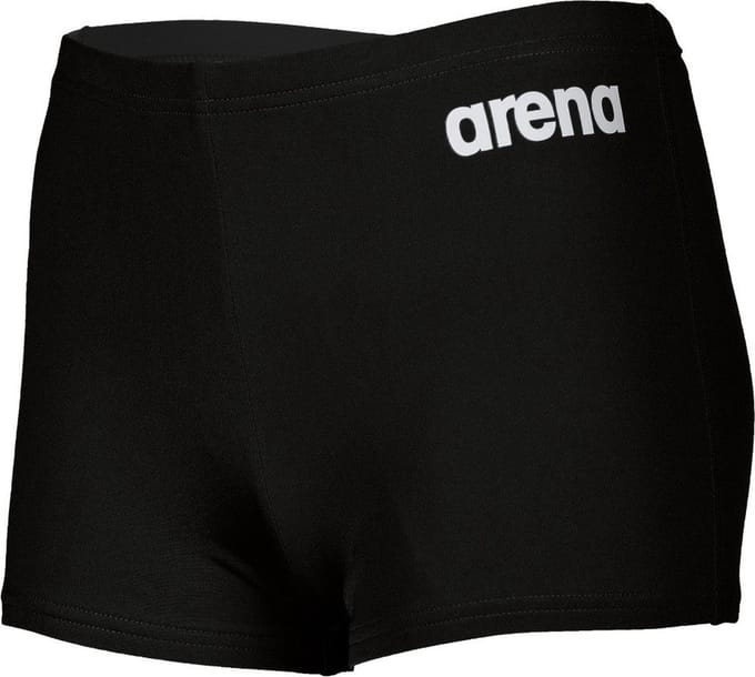 ARENA | B Team Swim Short Solid black-white (Maat - 6-7)