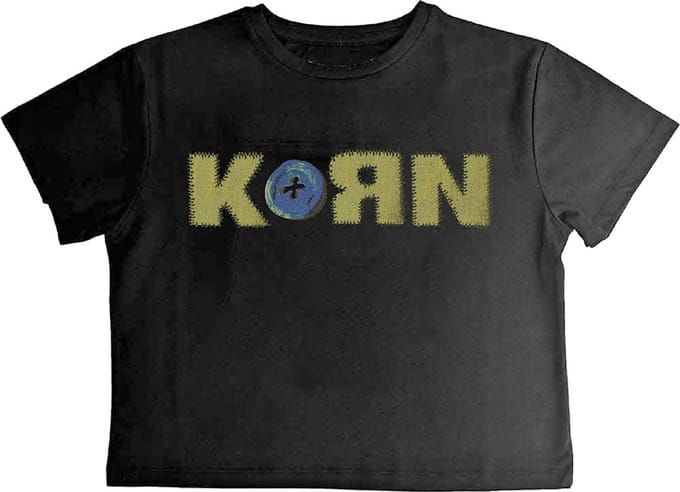 Korn - Doll Issues Crop top - M - Zwart