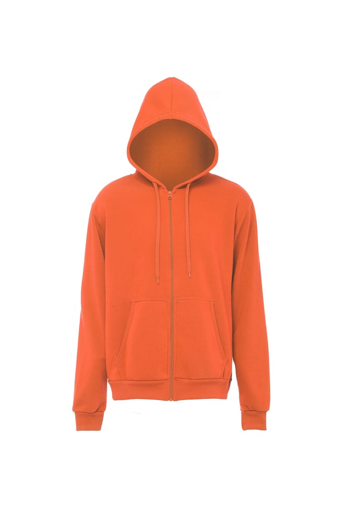Mo Jas met capuchon Heren oranje