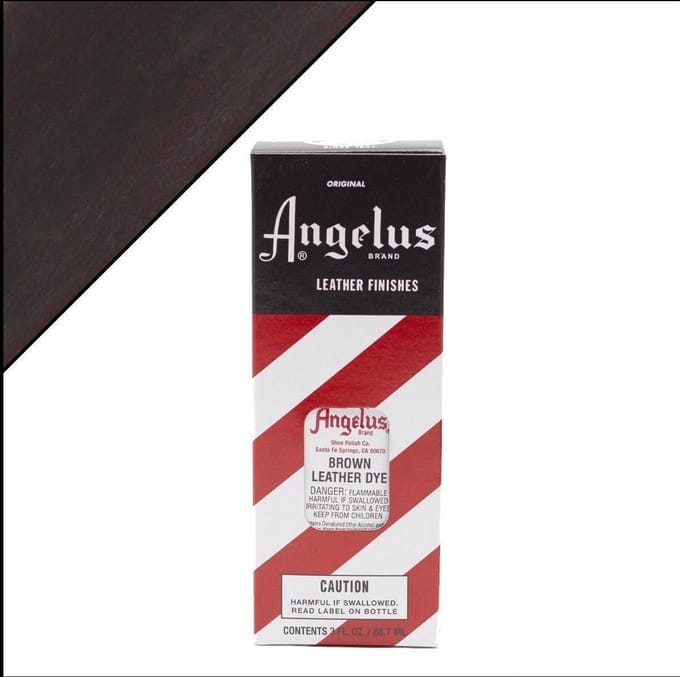 Angelus Leer Dye : Bruin 88,7ml/3oz - Indringverf voor leer
