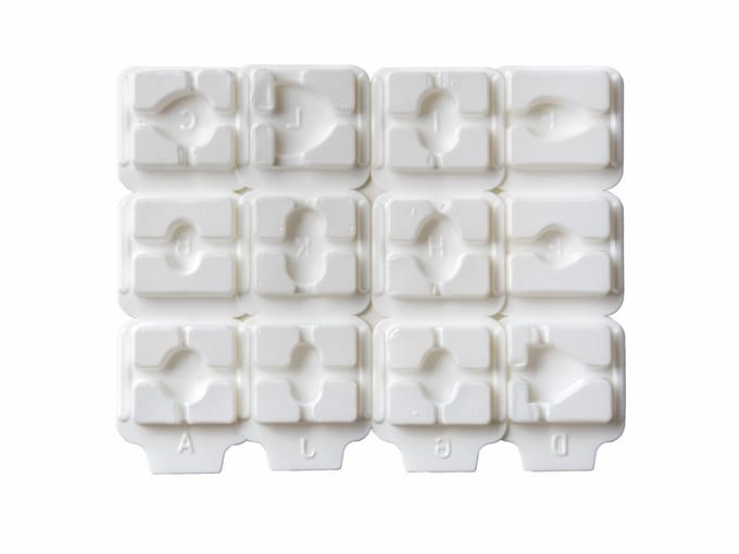 Sundo Tablettensplijter Met opbergvak - Wit