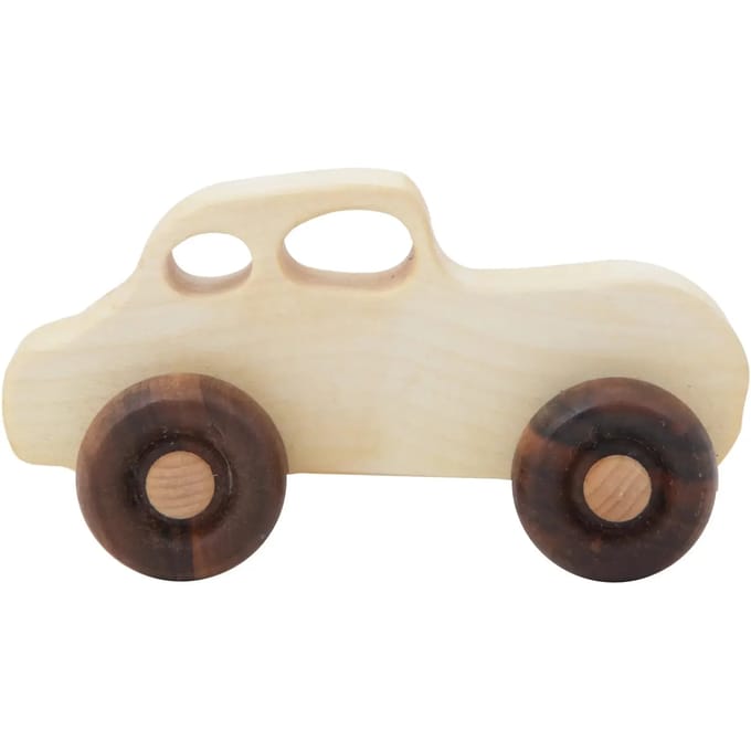 Houten Auto Wooden Story Retro