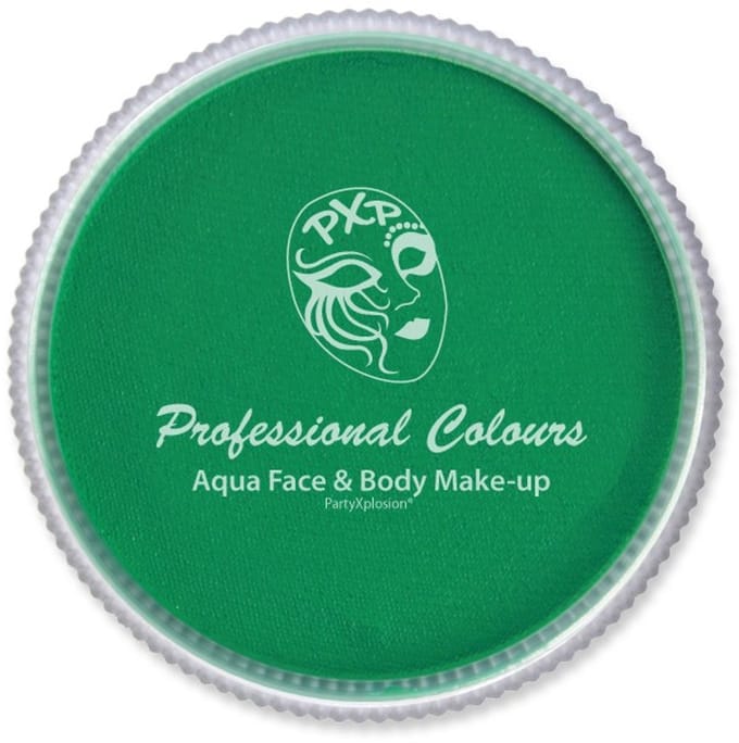 Aqua face & body paint Emerald Green 30 gram