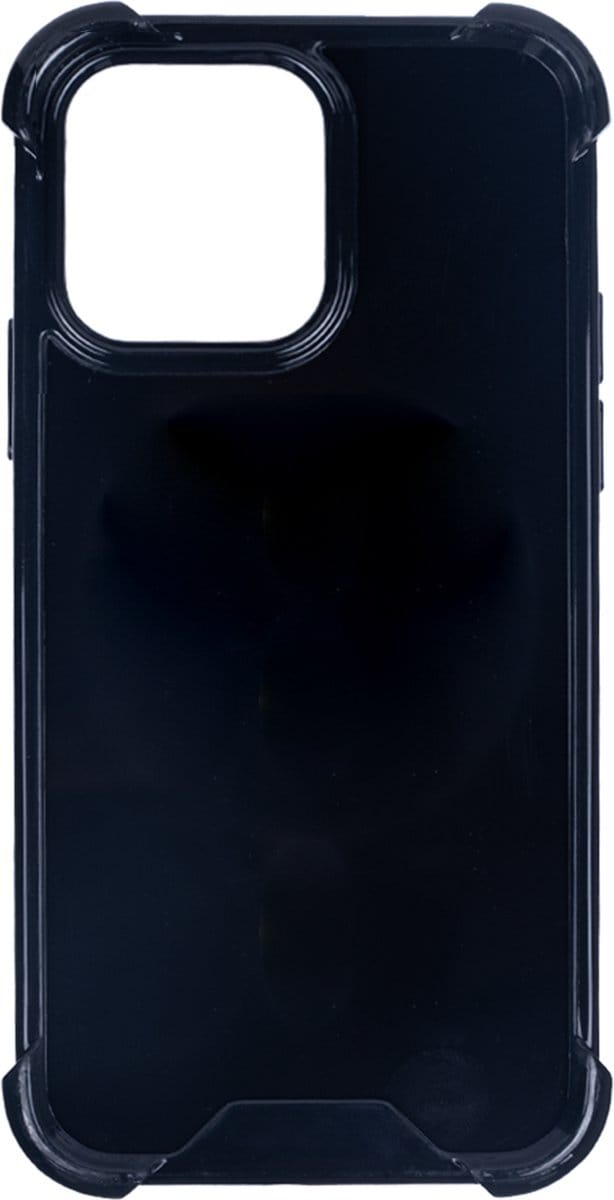 voor iPhone 15 Pro Max Anti-Burst Case Black