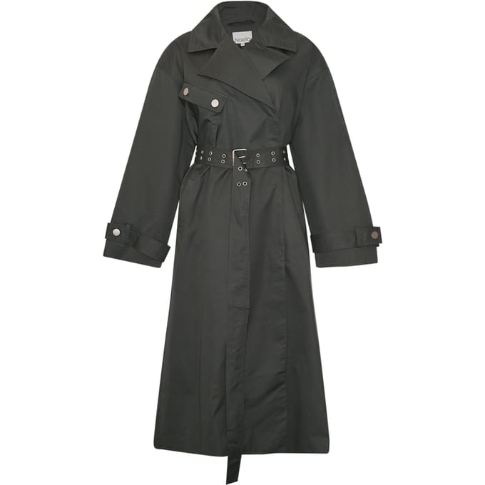 Kenadee Coat in Asfaltgrijs