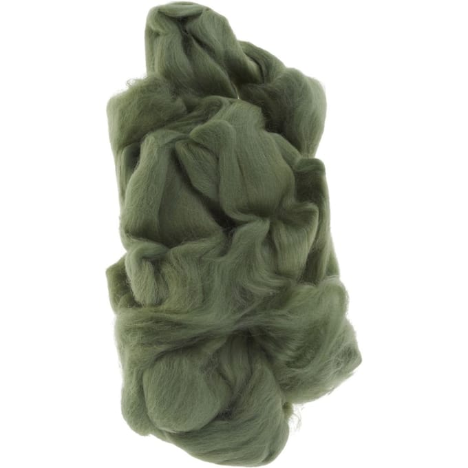 Sprookjeswol, 50 g - Antiekgroen