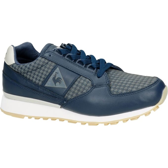 Le Coq Sportif Eclat Houndstooth Heren Navy Sportschoenen